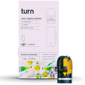Turn - Sour Apple Seltzer (S) - Cart - 1g