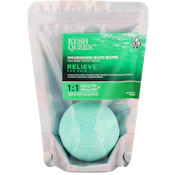 Kush Queen - Relieve 1:1 - Bath Bomb - 50mg