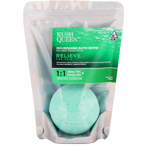 Kush Queen - Kush Queen - Relieve 1:1 - Bath Bomb - 50mg