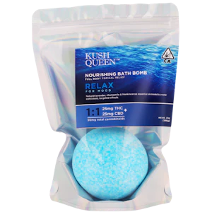 Kush Queen - Kush Queen - Relax 1:1 - Bath Bomb - 50mg