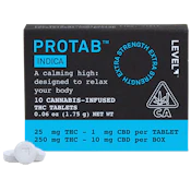 Level Protab - Indica - Tablets - 10 Pack - 250mg