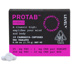 LEVEL - Level Protab - Hybrid - Tablets - 10 Pack - 250mg
