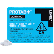 Level Protab - Lights Out - Tablets - 10 Pack - 220mg
