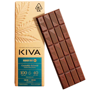 KIVA - Kiva - Bar - CBN Midnight Mint Dark Chocolate - 100mg