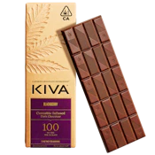 Kiva - Bar - Blackberry Dark Chocolate - 100mg