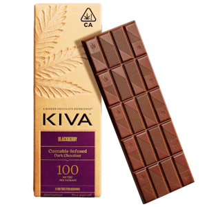 KIVA - Kiva - Bar - Blackberry Dark Chocolate - 100mg
