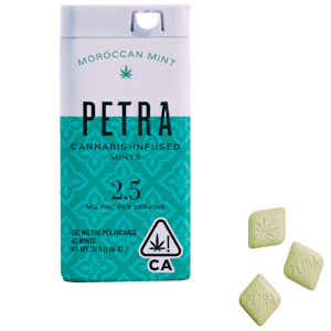 KIVA - Kiva - Petra Mints - Moroccan Mint - 100mg