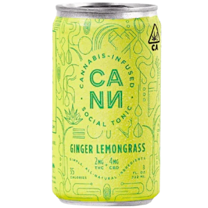 Cann - Cann - Ginger Lemongrass - Tonic - 6pk