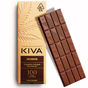 KIVA - Kiva - Bar - Dark Chocolate - 100mg