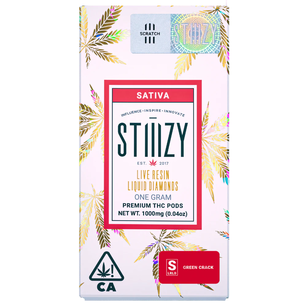 STIIIZY - Stiiizy - Diamond - Green Crack (S) - Cart - 1g Main Image