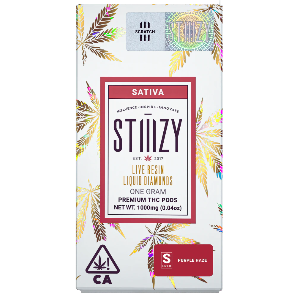 STIIIZY - Stiiizy - Diamond - Purple Haze (S) - Cart - 1g Main Image