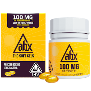 ABX - ABX - Soft Gels - 100mg - 20pk - MEDICAL ONLY
