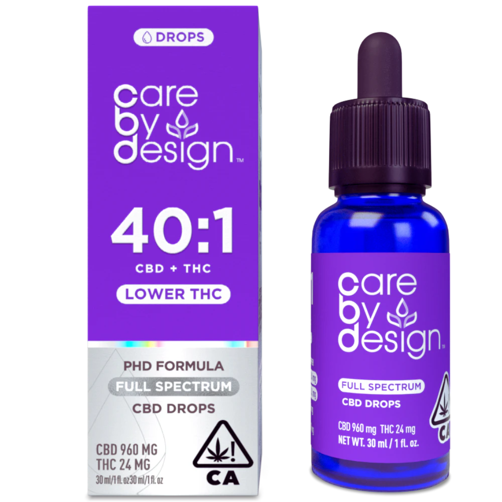 Care By Design - Care By Design - 40:1 - CBD Tincture - 30ml Main Image