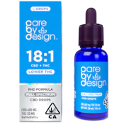Care By Design - 18:1 - CBD Tincture - 30ml