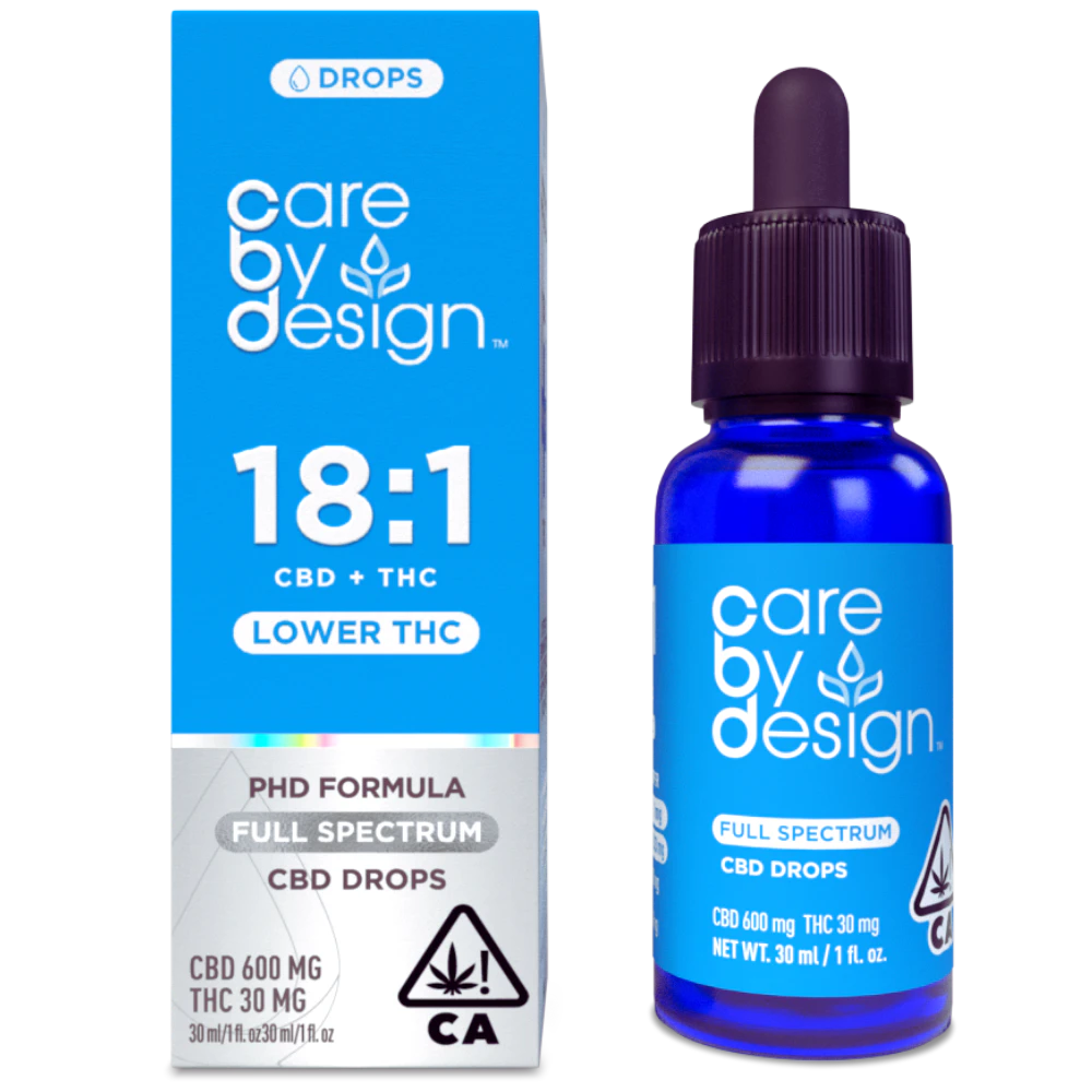 Care By Design - Care By Design - 18:1 - CBD Tincture - 30ml Main Image