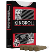 Kingroll - Jr - White Rhino x Cannalope Kush - 4pk - Infused Joint - 3g