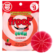 Froot - Single - Sour Cherry (I) - Gummy - 100mg