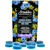 Smokiez - Sour Blue Raspberry (I) - Gummy - 100mg
