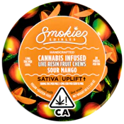 Smokiez - Live - Sour Mango - Gummy - 20 Pack - 100mg
