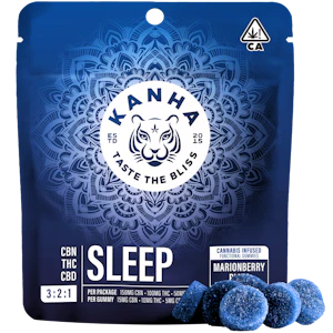 KANHA - Kanha - Sleep Marionberry Plum 3CBN:2THC:1CBD - 100mg