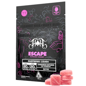 Heavy Hitters - Heavy Hitters - Escape CBC Raspberry Cough - Gummy - 5 Pack - 100mg