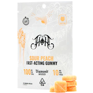 Heavy Hitters - Heavy Hitters - Sour Peach (S) - Gummies - 100mg