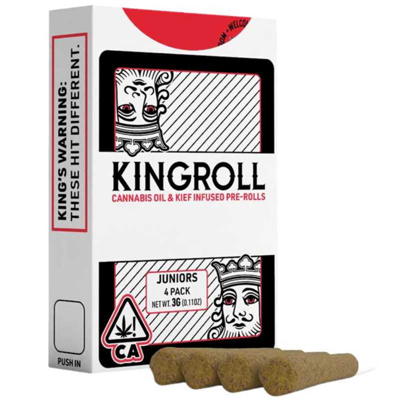 Kingroll - Kingroll - Jr - GG4 x Zookies (H) - 4pk - Infused Joint - 3g Main Image