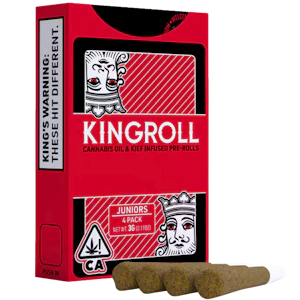 KING ROLL - Kingroll - Jr - Mimosa x Cali O (S) - Infused Joint - 4pk - 3g