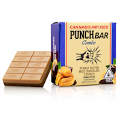 Punch Bar - Peanut Butter Milk Chocolate - 100mg