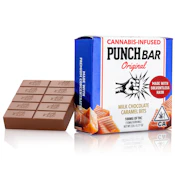 Punch Bar - Caramel Bits Milk Chocolate - 100mg