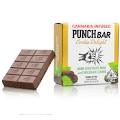 Punch Bar - Mint Dark Chocolate Cookie - 100mg