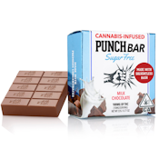 Punch Bar - Sugar Free Milk Choc - 100mg