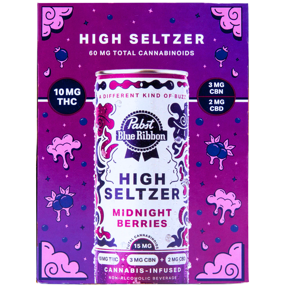 Pabst - Pabst - Midnight Berries - Seltzer - 4pk - 60mg Main Image