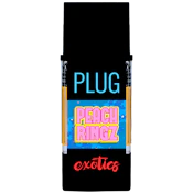 Plug Play - Exotics - Peach Ringz (H) - Cart - 1g