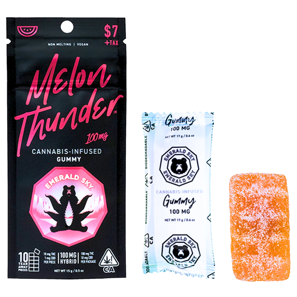 Emerald Sky - Emerald Sky - Single - Melon Thunder (H) - Gummy - 100mg Main Image