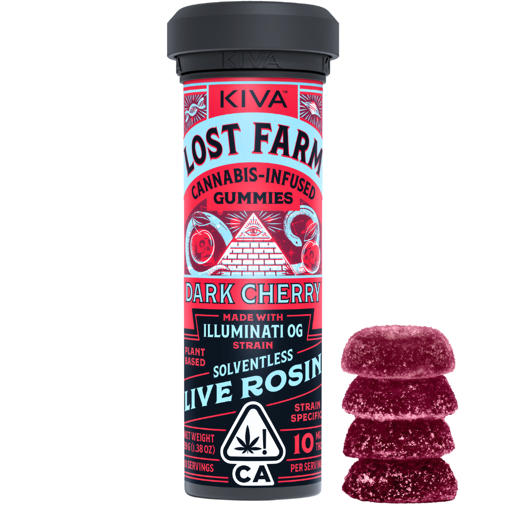 Kiva — Lost Farm - Dark Cherry X Illuminati OG