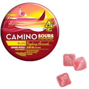 KIVA - Kiva - Camino - Sour Raspberry Lemonade (I) - Gummy - 100mg