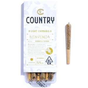 COUNTRY - Country - Bienvenida 1:3 (S) - Joint - 6 Pack - 3.5g