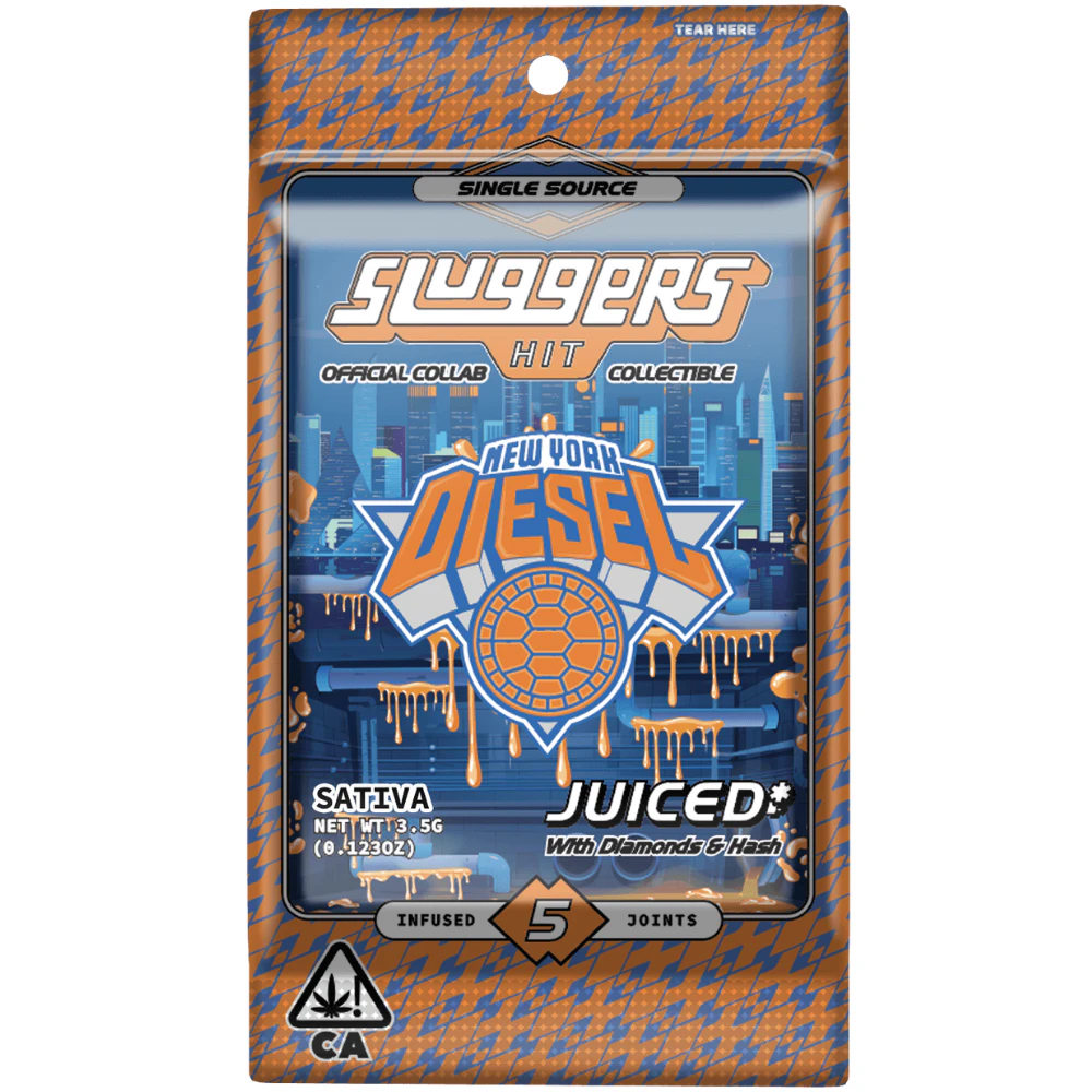 Sluggers - Sluggers - NYC Diesel (S) - Infused Joint - 5pk - 3.5g Main Image