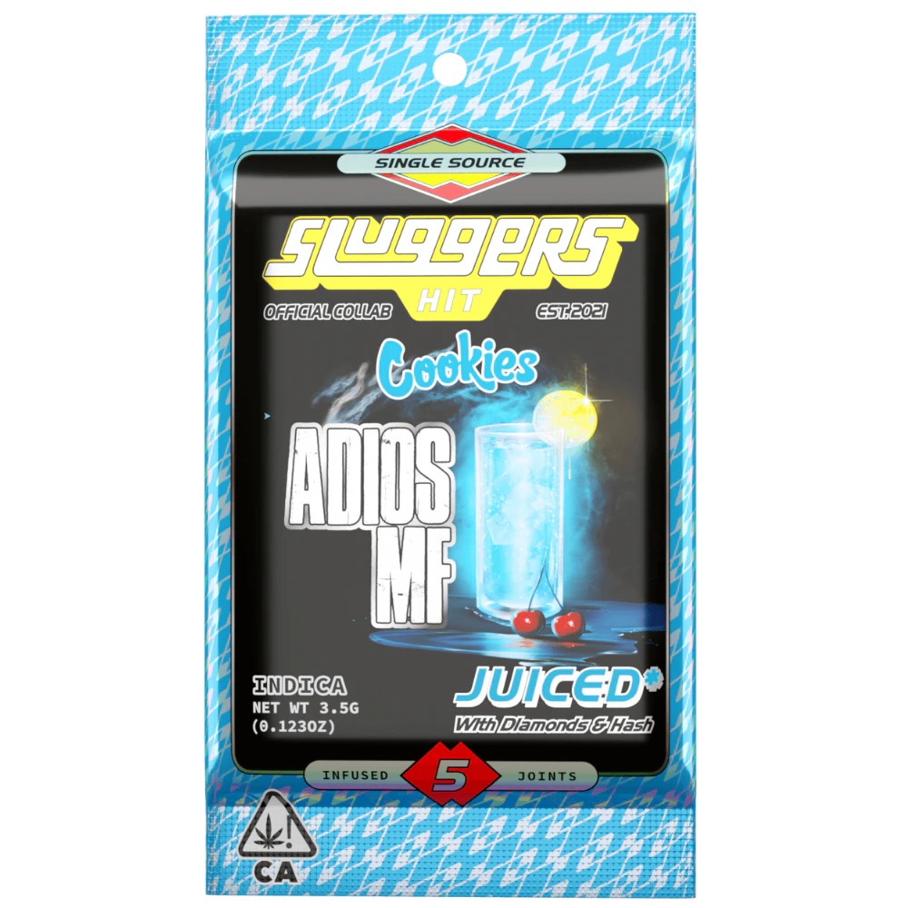 Sluggers - Sluggers x Cookies - Adios MF (I) - Infused Joint - 5pk - 3.5g Main Image