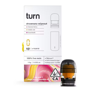 TURN - Turn - Pod - Live Resin - Strawnana Wipeout - 1G