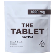 The Tablet - Sativa - 20mg 50pk - 1000mg