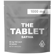 The Tablet - Sativa - 50mg 20pk - 1000mg