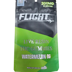 Flight | Watermelon OG | Live Resin 200mg Gummies
