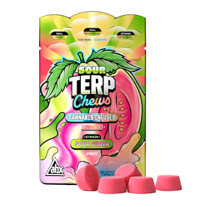 ABX - ABX - 100mg Terp Chews - Sour Guava