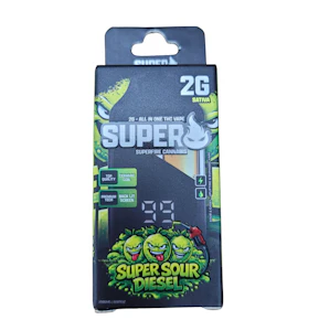 Superfire Vape - Super Sour Diesel AIO 2g