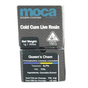 MOCA Extracts - 1g Cold Cure Live Rosin - Queens Chem