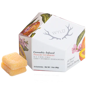 WYLD - Wyld - Peach CBD - Gummy - 100mg
