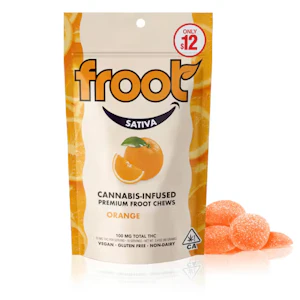 FROOT - Froot - Edibles - Gummy - Orange Tangie - 100MG