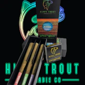 Hippy Trout- Blueberry Headband Slam (3 Pk Infused Prerolls 1g)